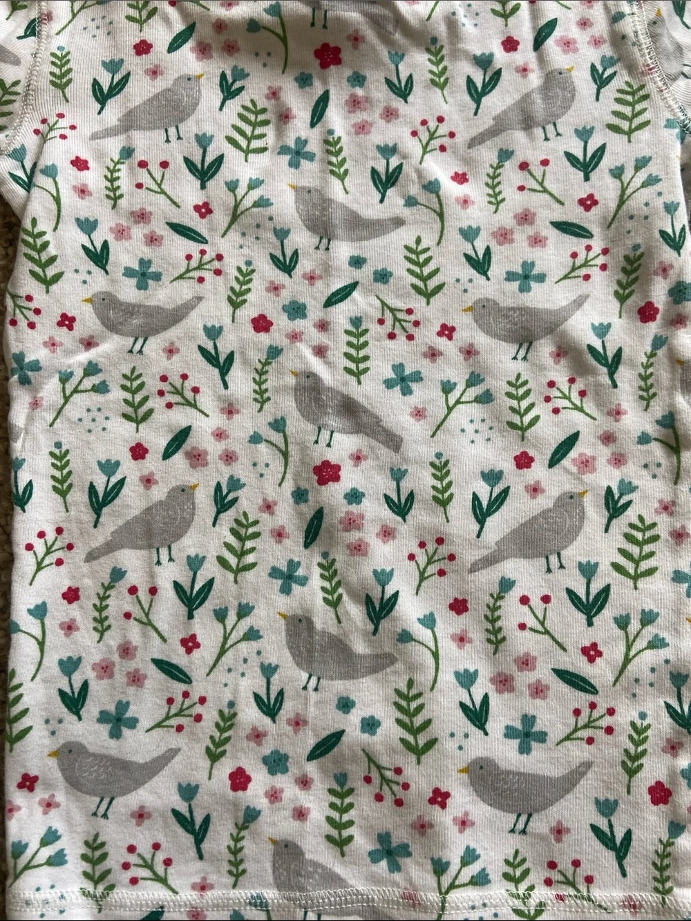 Mini Boden long sleeve pajama top